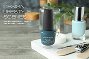 3D Nail Polish Mockup, a Packaging Mockup by Silver Moon Design School (Thumbnail 2 of 3)