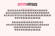 Brother Happyland - Fun Cute Font, a Sans Serif Font by Airotype (Thumbnail 10 of 11)