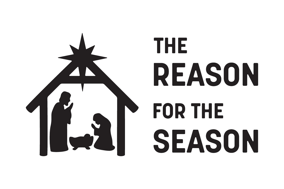 The Reason for the Season SVG, a Graphic by PinkHouseCollection (Photo 3 of 3)