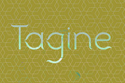 Tagine. Chic new font for designers, a Sans Serif Font by LostandFoundry (Thumbnail 2 of 7)