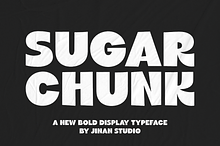 Sugar Chunk - A Bold Display Font
