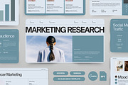 Dusty Blue Business Pitch Deck, a Presentation Template by Pani Temp. (Thumbnail 1 of 11)