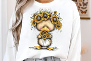 Whimsical safari sunflower clipart, an Illustration by SinaCreation (Thumbnail 9 of 11)