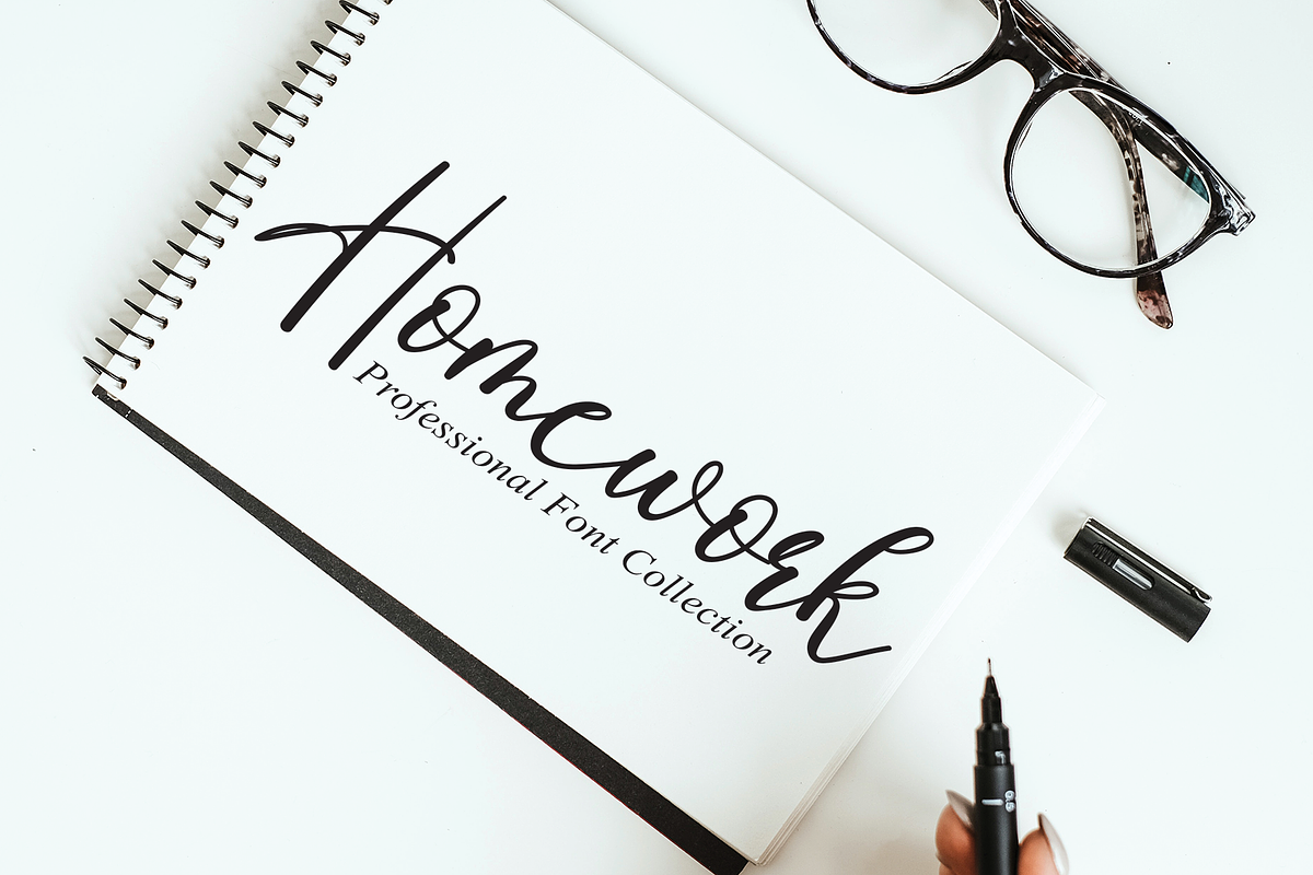 Holidays | Script font, a Script Font by Scratchones (Photo 3 of 8)