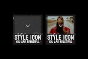 8 Grunge Fashion Style Instagram, a Social Media Template by Parisa-Artstudio (Thumbnail 3 of 5)