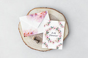 Boho-Chic Sakura Watercolor Set, an Illustration by PaperAndCrayons (Thumbnail 6 of 7)