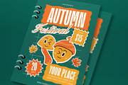 Autumn Festival Flyer, a Flyer Template by graphicook (Thumbnail 2 of 3)