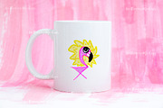 Art mug mockup pink paint background, a Cups & Container Mockup by Leo Flo Mockups (Thumbnail 6 of 8)
