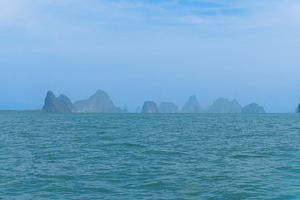 A tropical island in the blue sea, a Nature Photo by AMMi