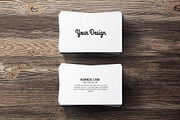 4-Pack PSD. Business cards, a Print Template by Egor Shkolnikov (Thumbnail 4 of 6)