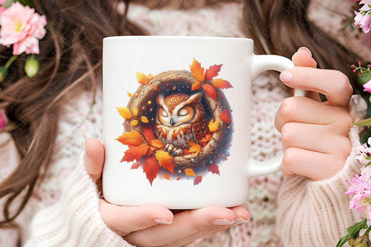 Autumn Forest Animals Sublimation, a Seasonal Illustration by RobertsArt (Photo 2 of 7)