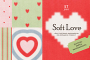 Soft Love backgrounds, a Background Graphic by DigARTbyHavroshka (Thumbnail 1 of 11)