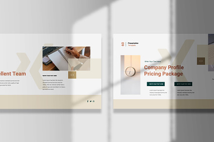 Company Profile Keynote Template