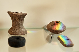 Ancient ceramic spindle whorls and, a Technology Photo by Rohan Photography