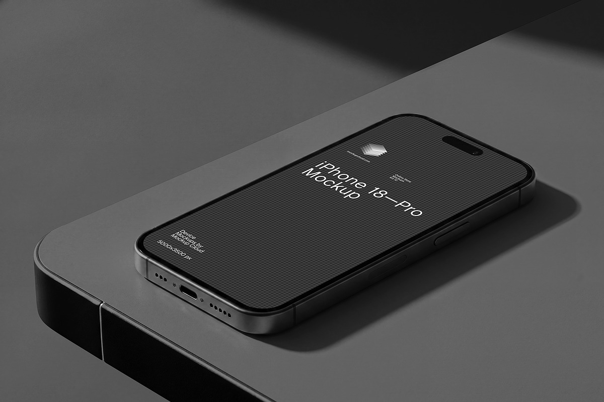 iPhone Pro Mockup / Fold, an iPhone Mockup by Mockup Cloud (Photo 2 of 2)