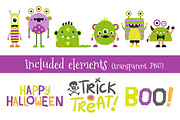 Monster Mayhem, a Decorative Illustration by Quirky Queen Media (Thumbnail 2 of 6)