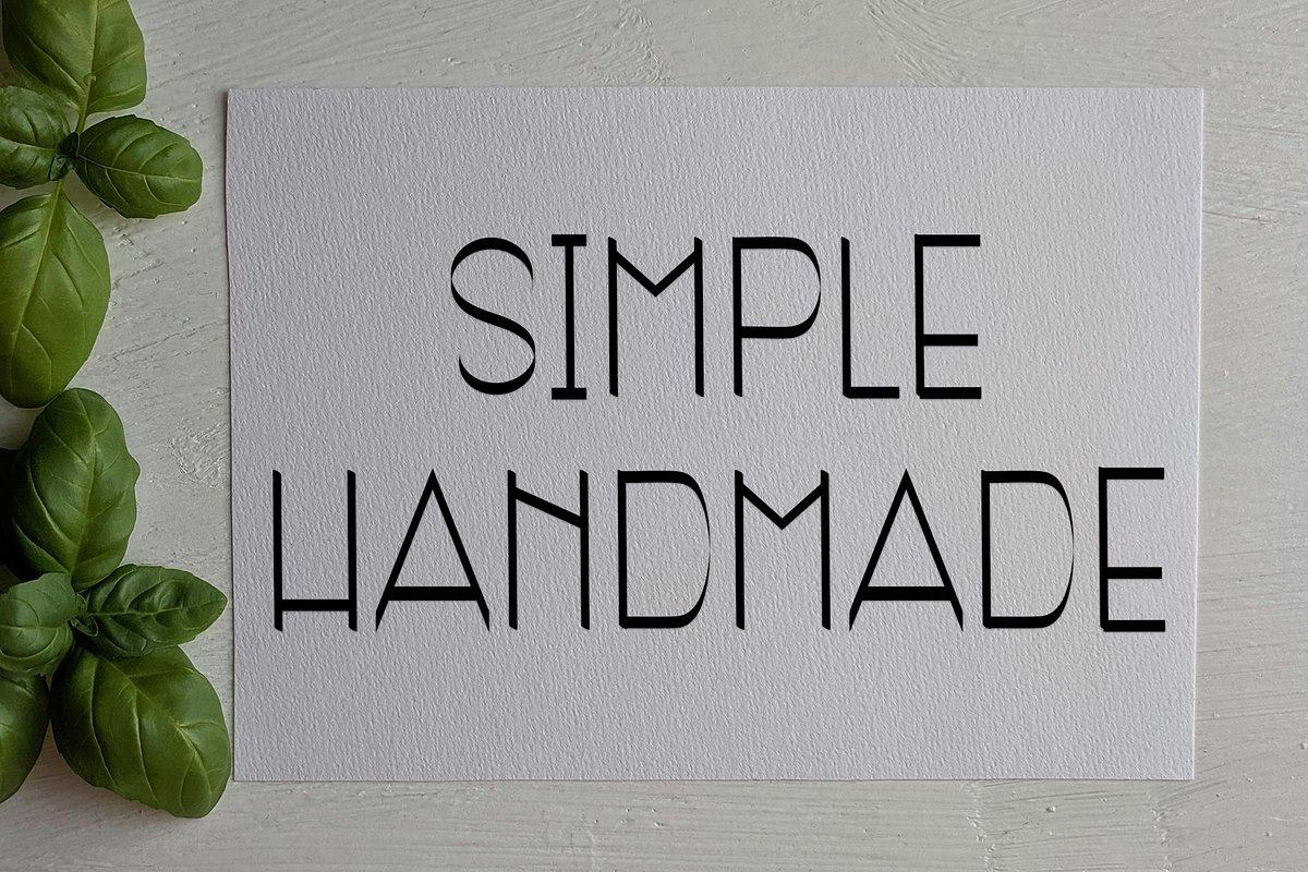 Minimalist Something, a Sans Serif Font by InermediaSTUDIO (Photo 7 of 7)