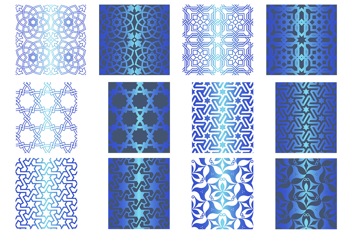 Moroccan Seamless Patterns, a Pattern Graphic by Artspace (Photo 5 of 5)