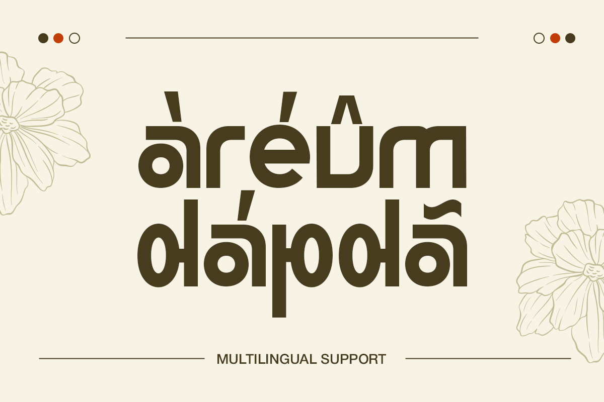 Hanjaku Namseo - Korean Typeface, a Sans Serif Font by Pandeka Studio (Photo 7 of 9)