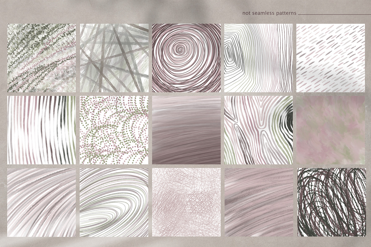 Abstract digital paper pack, a Texture Graphic by Tiana Geo (Photo 4 of 16)
