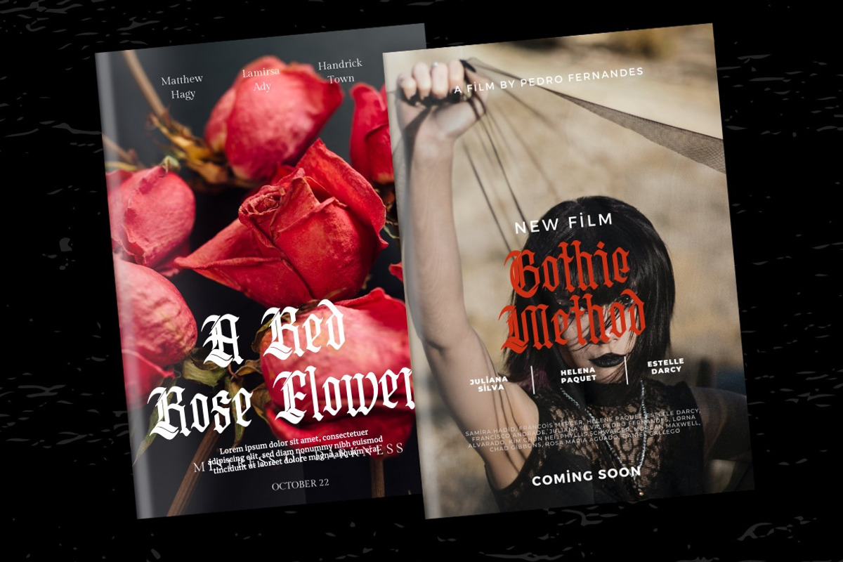 Oolivar Strenya - Gothic Blackletter, a Font by Dhabee (Photo 6 of 15)