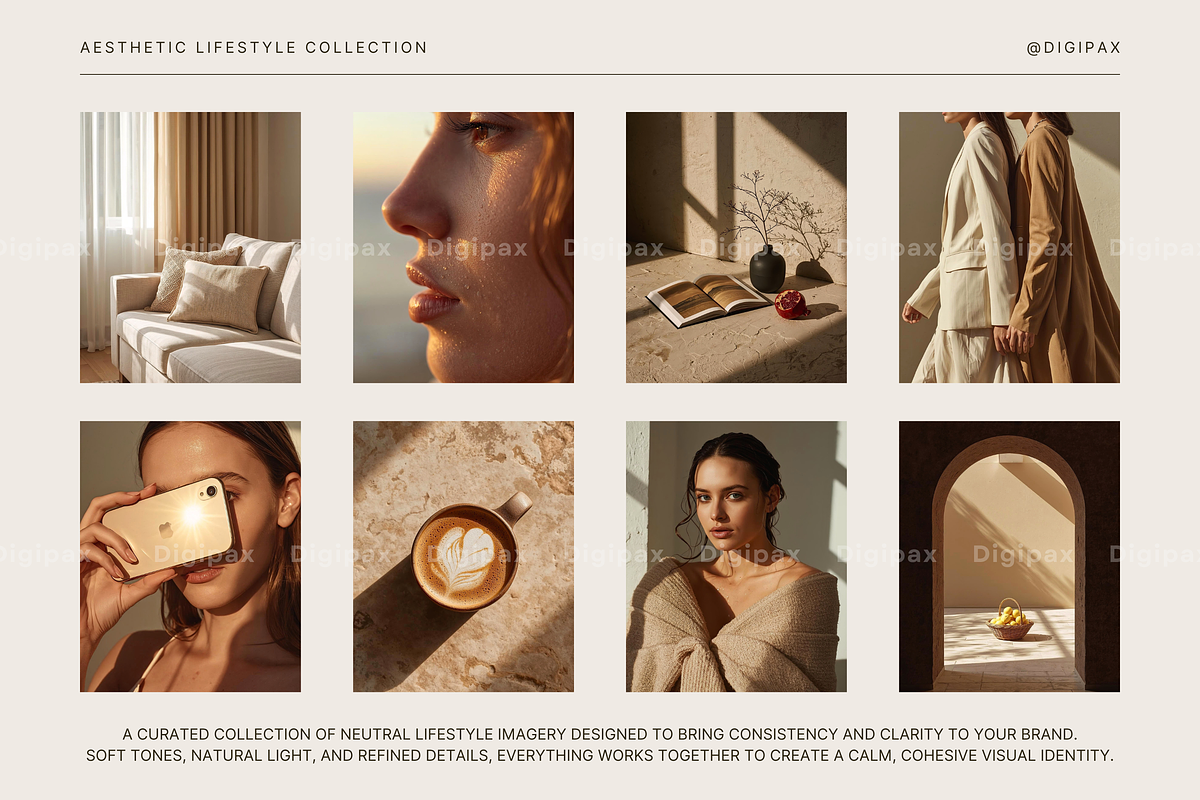 Neutral Aesthetic Stock Photo Bundle, a Beauty & Fashion Photo by DigiPax (Photo 6 of 10)