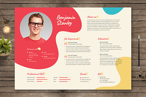 Creative Resume CV Template 42