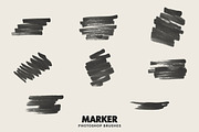 20 Marker Photoshop Brushes, a Brush Add-On by AB-TheDesigner (Thumbnail 4 of 4)