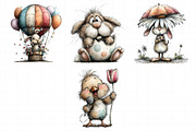 Whimsical Easter Clipart, an Illustration by Daily.Designs (Thumbnail 7 of 7)