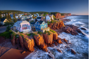 The coastline of Acadia National, a Nature Photo by ZinetroN