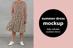 Summer Dress Mockup
