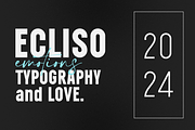 SALE! Ecliso - Sans and Script fonts, a Sans Serif Font by VP Fonts (Thumbnail 9 of 14)