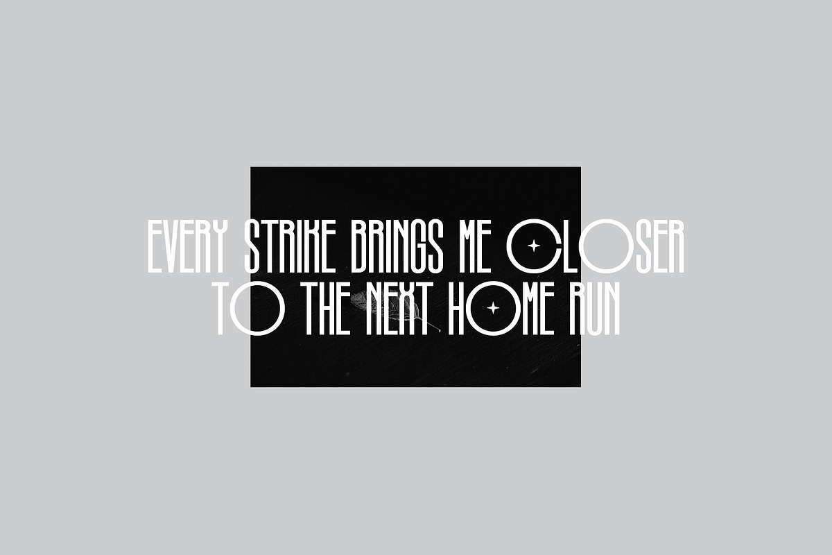 Stronge Display Condensed Sans, a Sans Serif Font by Violet Natural (Photo 3 of 7)