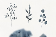 Watercolor forest and mountains, a Texture Illustration by ViolettaKh (Thumbnail 5 of 9)