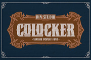 Colocker, a Symbol Font by Vintage Division (Thumbnail 1 of 15)