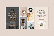 Pinterest Canva Bundle, a Social Media Template by Station Seven (Thumbnail 4 of 11)