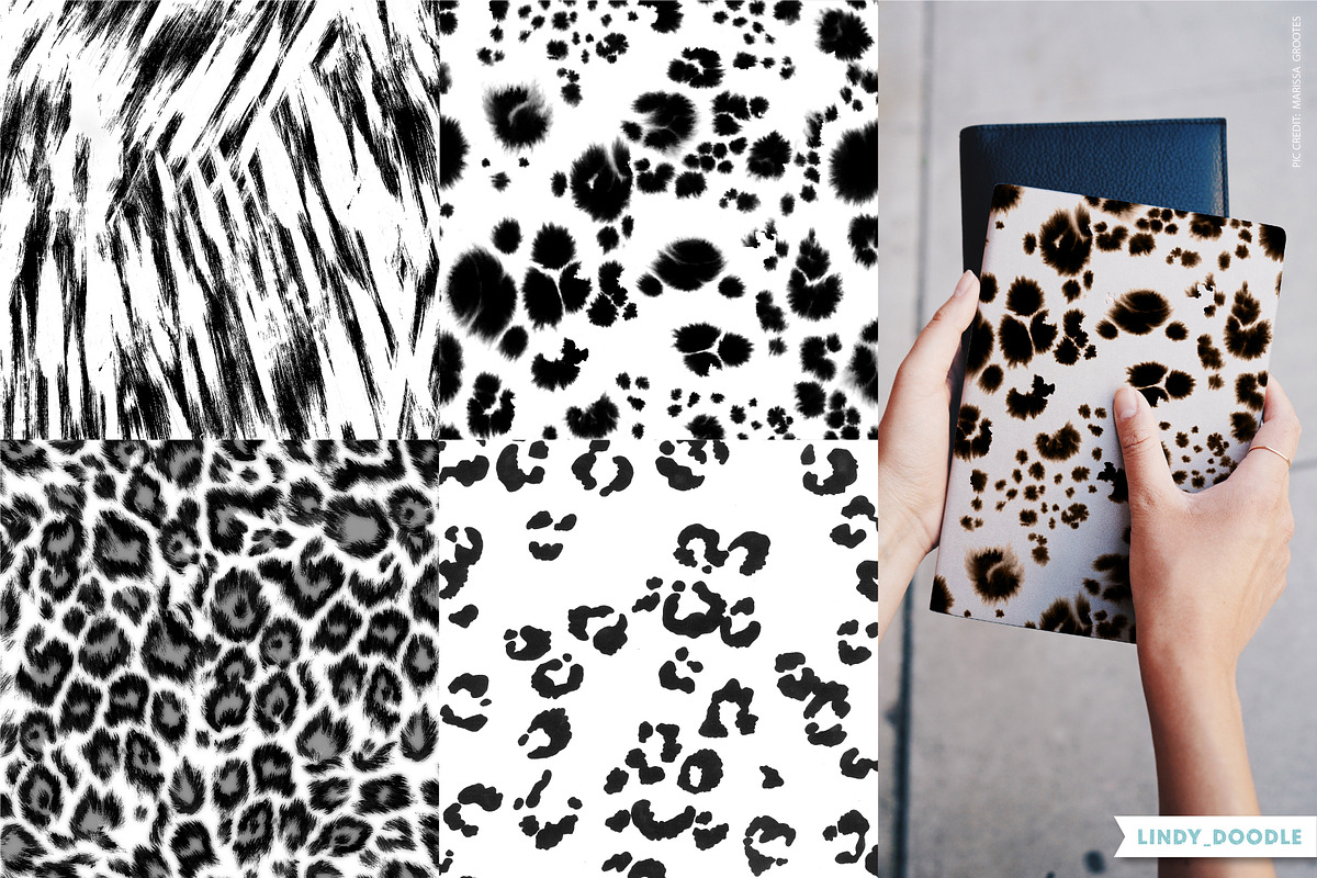 Quality Textured Animal Print Pack, a Pattern Graphic by Lindy_doodle (Photo 10 of 10)