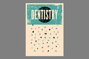 Dentistry grunge vector poster set., a Healthcare Illustration by PoPaShop (Thumbnail 7 of 8)