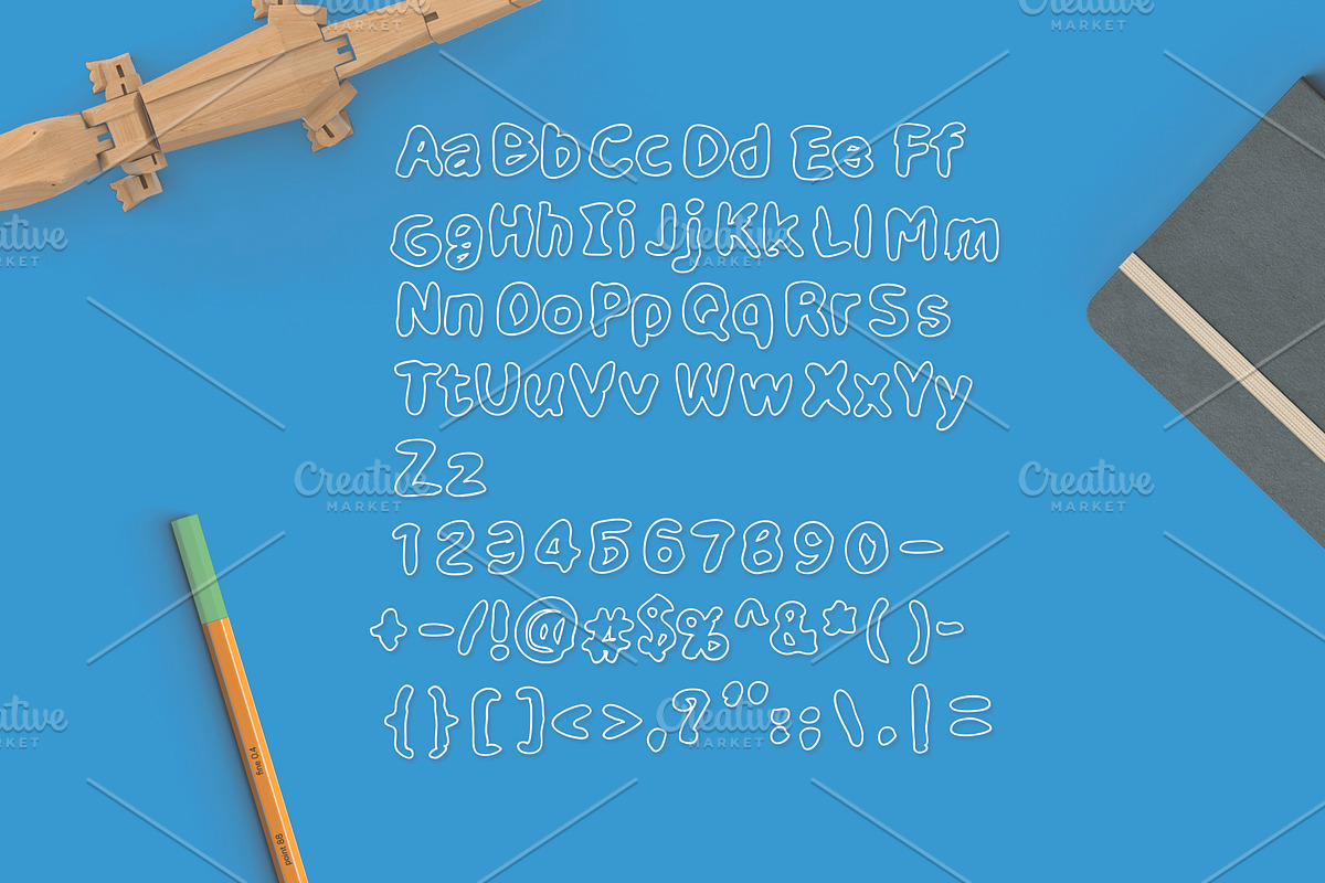 MayoKid Font preview 2