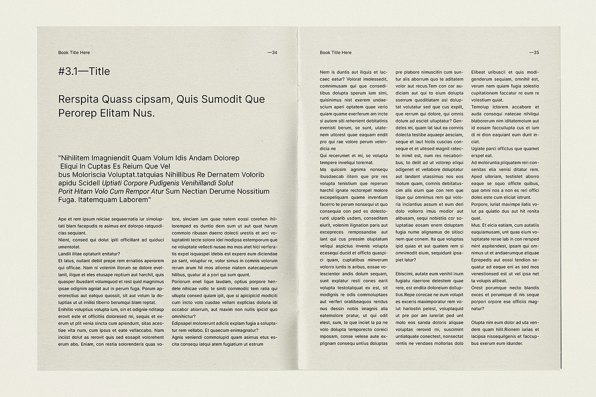 Editorial Magazine & Book Layout, a Magazine Template by Studio Monova (Photo 10 of 17)