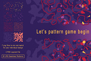 Patterns set to mix and match, a Background Graphic by EireenBel (Thumbnail 1 of 12)
