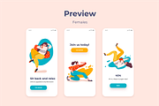 Energetic Illustration Series 2, a Person Illustration by Somewan draws (Thumbnail 5 of 6)