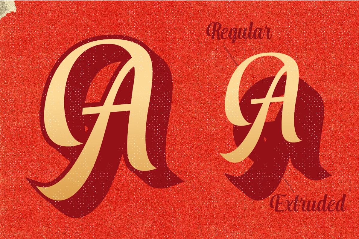Aprilea Script, a Script Font by Debut Studio (Photo 4 of 8)