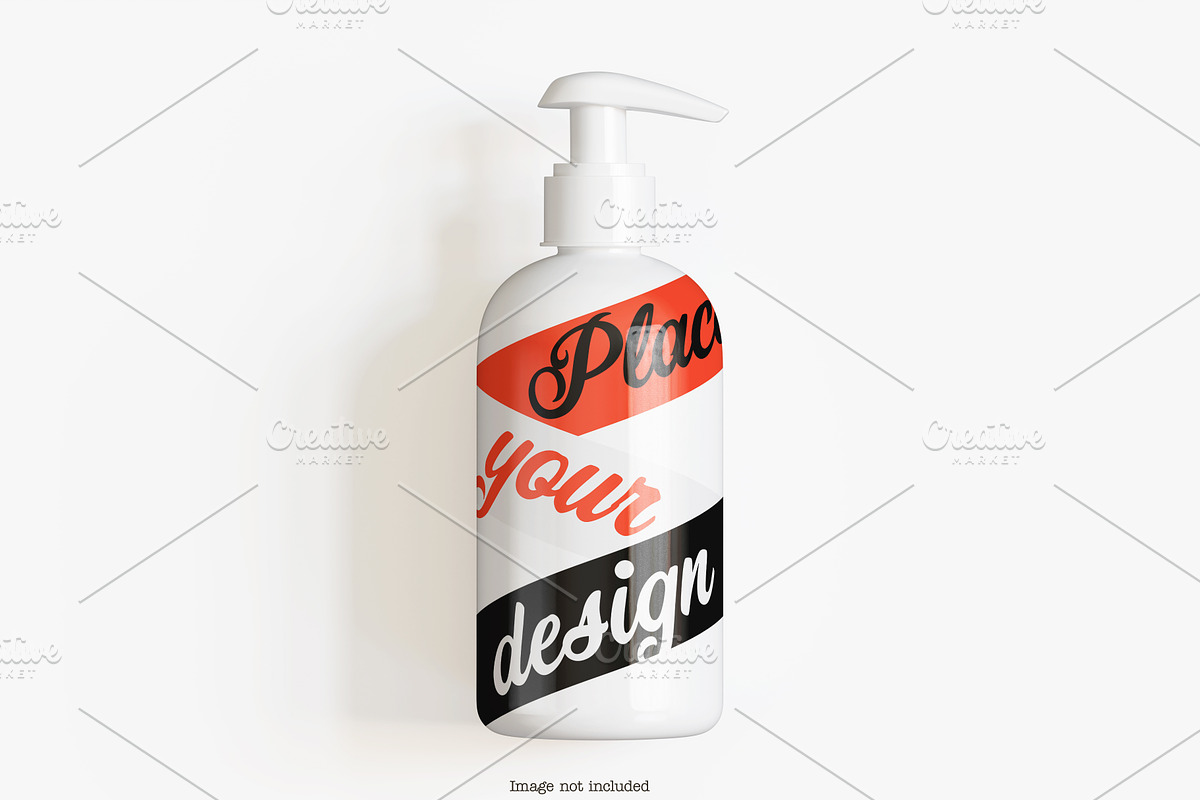 Cosmetic pump mockup bundles, a Cups & Container Mockup by Ambo Ampeng (Photo 7 of 32)