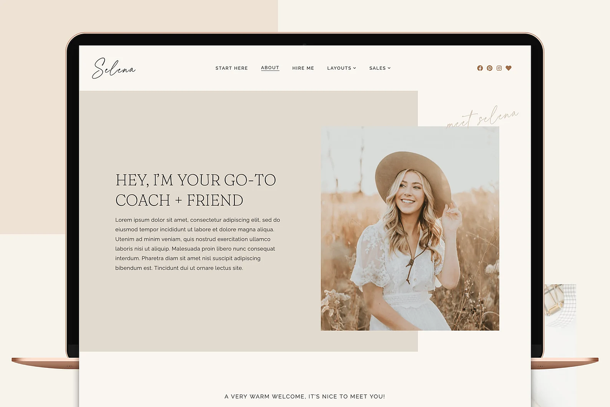 Selena - With Free Elementor, a WordPress Template by Pix & Hue (Photo 3 of 4)