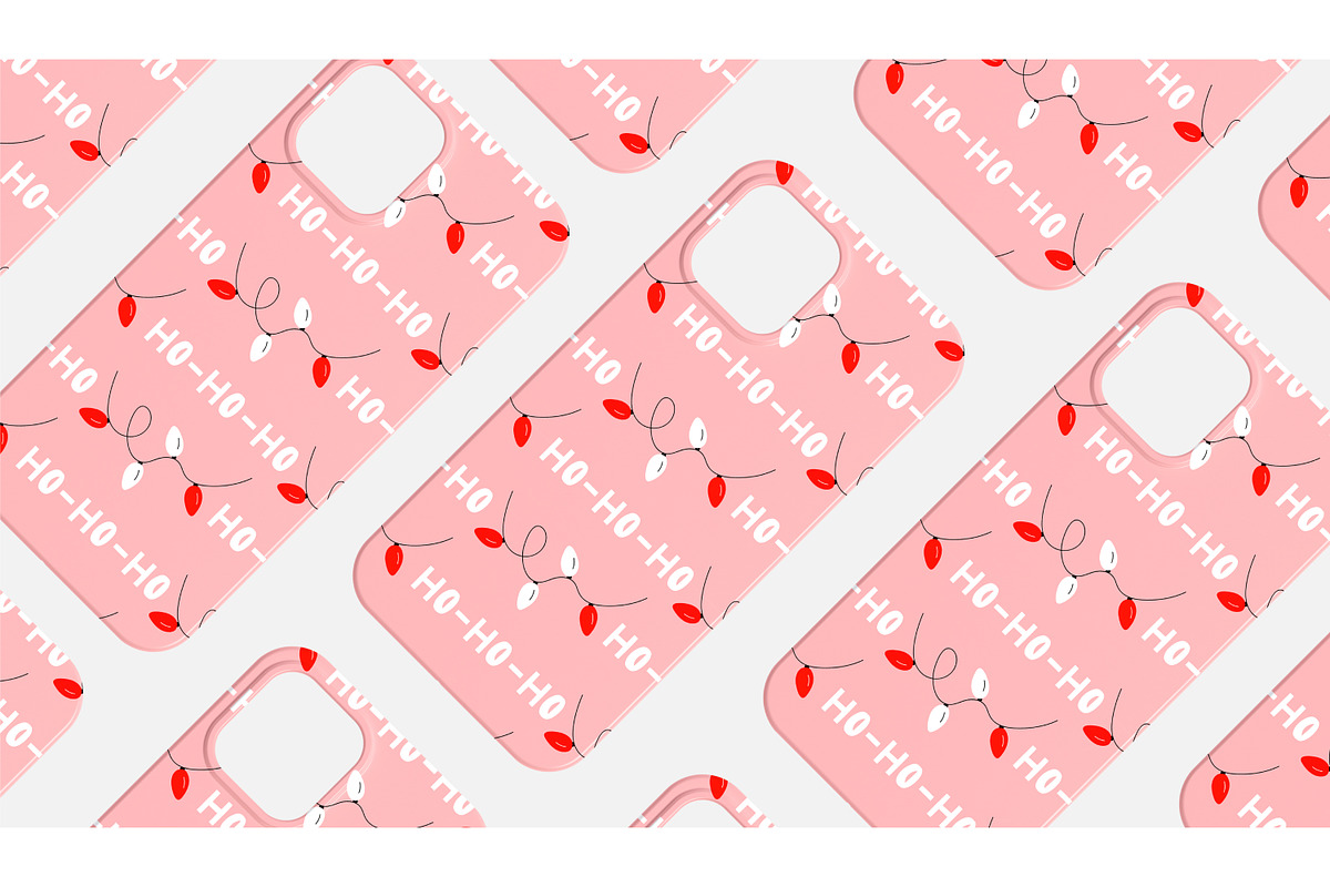 HO-HO-HO Seamless Pattern, a Pattern Graphic by fancykeith (Photo 2 of 3)