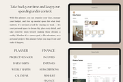 Life Planner Digital Notion Template, a Templates & Theme by Bloomster Digital (Thumbnail 6 of 7)