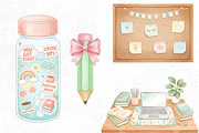 Watercolor Teacher Clipart PNG Bundl, an Industrial Photo by Elegant_Studio44 (Thumbnail 2 of 3)
