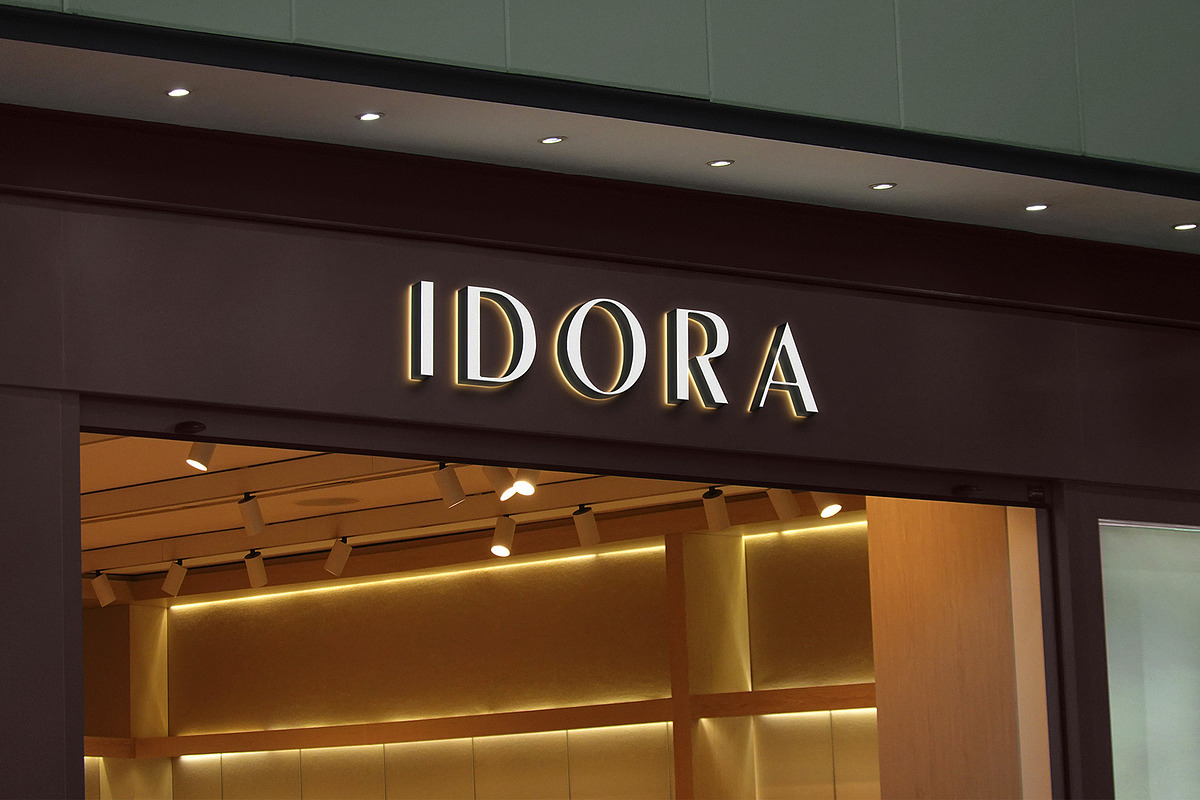 Logo Mockup Luxury Store Sign, a Product Mockup by Asylab (Photo 4 of 5)