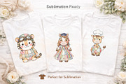 Graduation Patchwork Animals, an Illustration by Artnoy (Thumbnail 5 of 8)